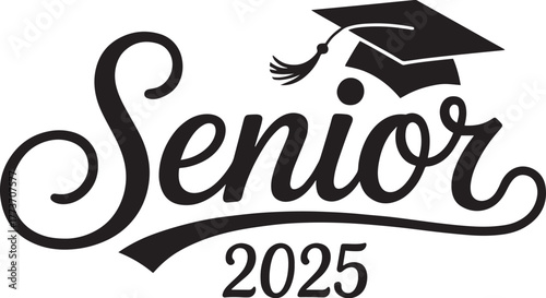 Senior class of 2025 t shirt design	