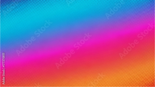 Vibrant Color Spectrum Abstract Gradient Background for Digital Designs and Art Projects