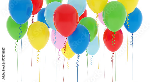 colorful party balloons