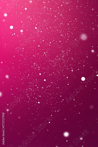 Holiday sparkle, shimmering glitter dust on pink backdrop