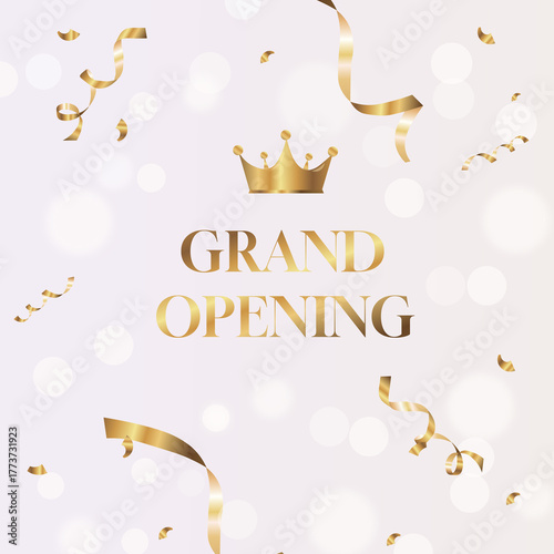 Grand opening card