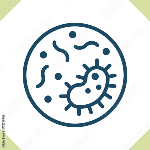 Bacteria Icon