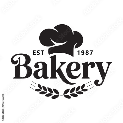 Vintage retro bakery logo badges vector template