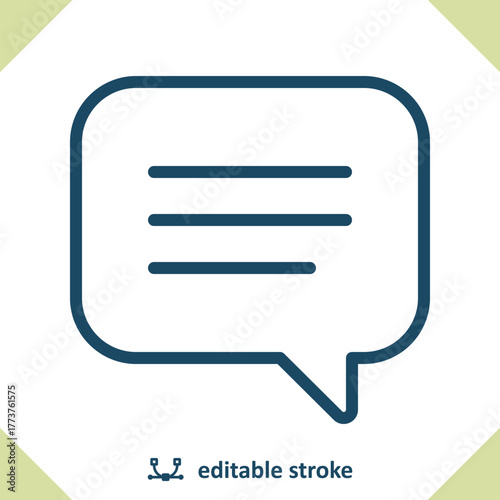 Speech Bubble Icon