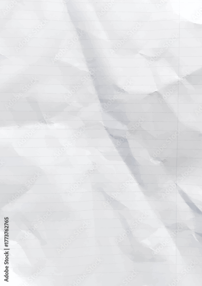 Fototapeta premium Crinkled Sheet