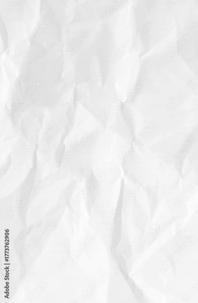 Obraz premium Blank Crumpled Paper