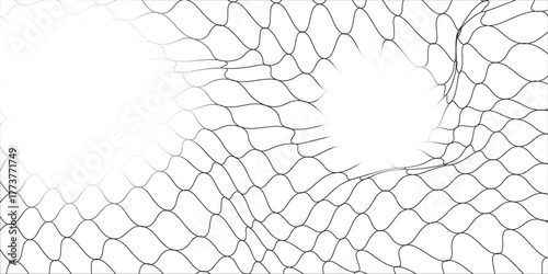 Mesh texture for fishing nets. Seamless pattern for sportswear or soccer goal, volleyball net, basketball hoop, hockey, athletics. Abstract net background for sports