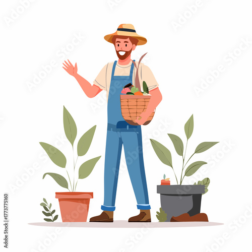 Person gardening – Nature, plants, outdoor, hobby