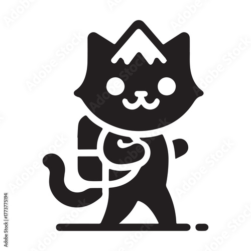 Cute Cat Backpacking Adventure: A Whimsical Journey.