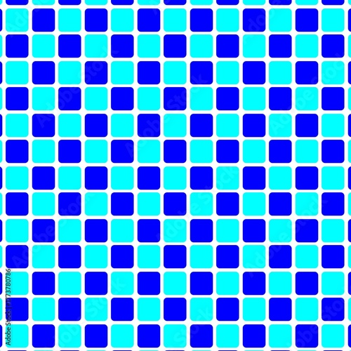 blue mosaic background pattern