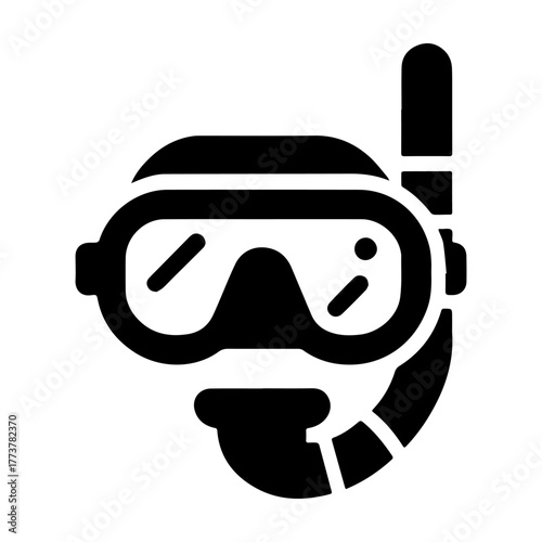 Snorkel Mask for Underwater Exploration and Diving Adventures.