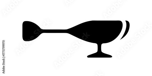 Weinglas, Silhouette