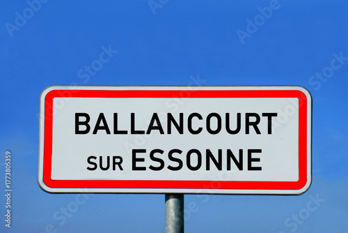 Φωτογραφία Ortsschild Ballancourt sur Essonne