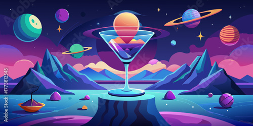 Eco-conscious city park: nature-meets-urban harmony in flat vector
