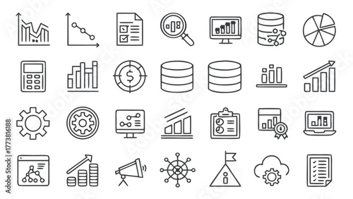 set-of-30-outline-icons-related-to-data-science--l.eps