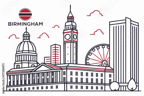 Minimal vector of Birmingham skyline minimal composition
