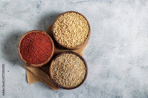 Jowar, Bajra, and Ragi millets are nutrient-dense, gluten-free grains rich in fiber, protein, and minerals, promoting overall health.

