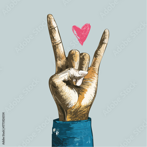 asl i love you hand heart inclusive gesture sign language love unity warmth connection