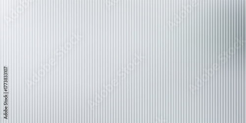 Vector ribbed glass texture background. Light grey white ribbed glass. Mesh gradient. acrylic ribbed bath surface. Ribbed glass background semitransparent overlay.