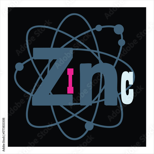 zinc vector ,blush white metal somewhat tin cover with zinc .