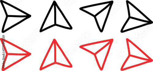 Premium Line Style Instagram Social Media Action Icons Bundle – Vector Collection of Comment Buttons for User Interface, Branding, and Content Creation Design Use