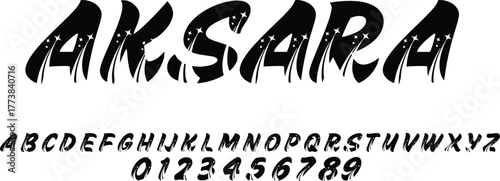 FONT AKSARA FOR YOUR DESIGN