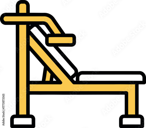 Adjustable weight bench for exercise vector