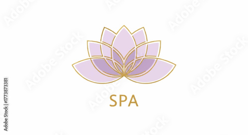 lotus flower vector illustration