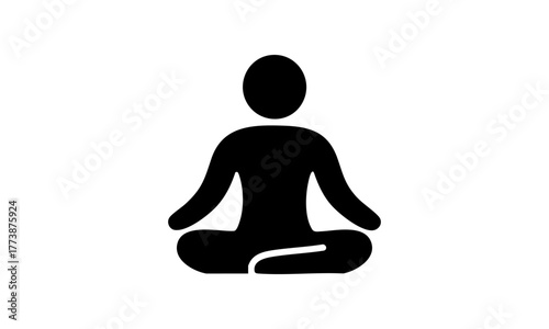 Yoga Symbol – Balance und Körperbewusstsein