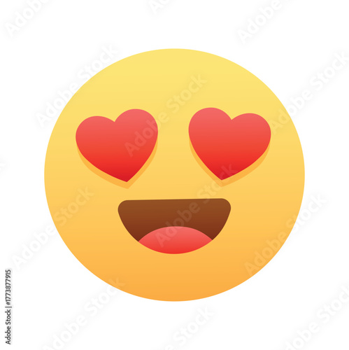 Loving Heart Eyes Emoji icon