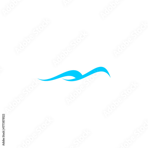 abstract wave logo