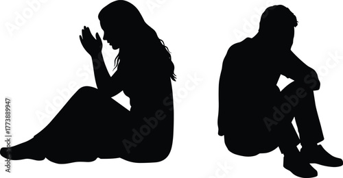 Silhouette of crawling baby reaching butterfly, childhood curiosity, innocence and wonder, adorable infant exploring nature, cute child discovery moment illustration