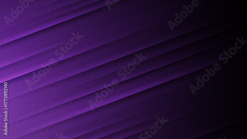 Purple textured abstract background with diagonal lines and gradient shading for modern design projects and digital art compositions