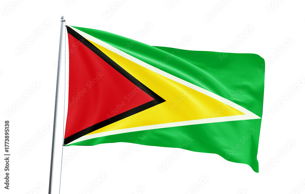 Obraz premium Flag of Guyana