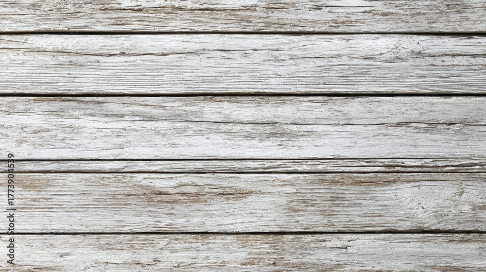 Fototapeta premium Captivating rustic charm of white washed old wood background featuring textured grains perfect for home decor or artistic projects