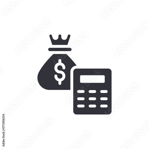 Moneybag And Accounting Calculating Financial Calculation