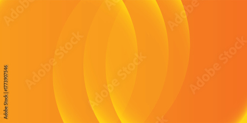 Abstract orane and yellow color background. Dynamic shapes composition. Eps10 vector