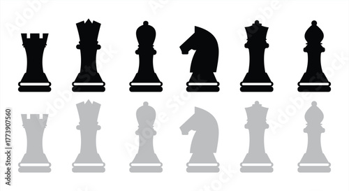 Chess Piece Icon Set