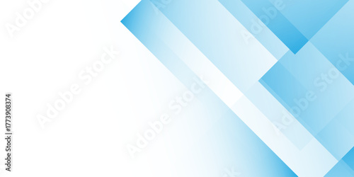 blue, white modern abstract background design. Hi-tech blue corporate abstract background. Geometric vector illustration design with curve wave lines pattern texture. banner pattern presentation.	