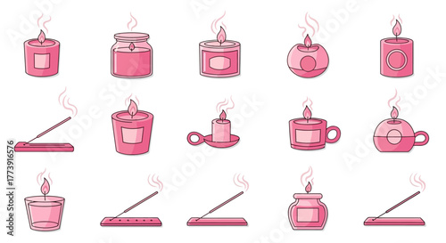 Aromatic Ambiance - Candles and Incense for Relaxation.