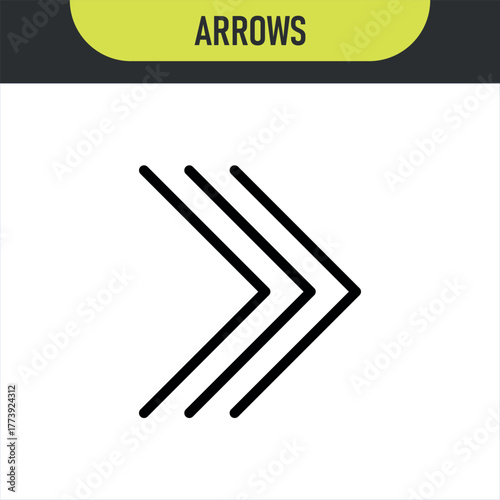 Arrows vector collection. Set different Black and Color Arrow Icon. Vector Collection.