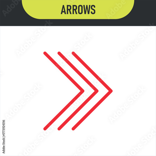 Arrows vector collection. Set different Black and Color Arrow Icon. Vector Collection.