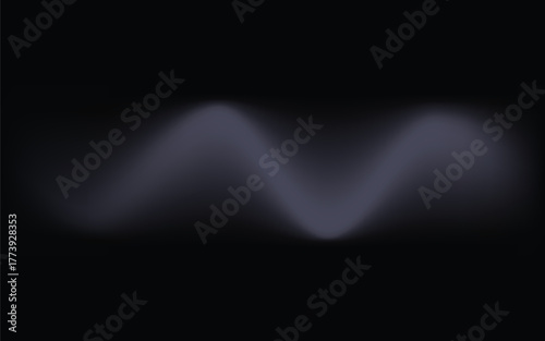 Soft Dark Mist Gradient Background for Elegant Minimal Design