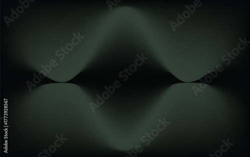 Abstract Dark Symmetry Wave Background with Modern Gradient Flow