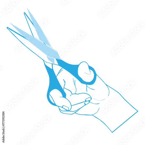 Creative Cutting Hand