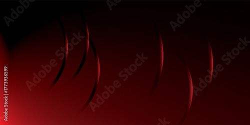 Abstract Red Lines on Dark Background Vertical Streaks Modern Art.