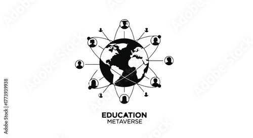 Global network connecting diverse people for online education and metaverse learning