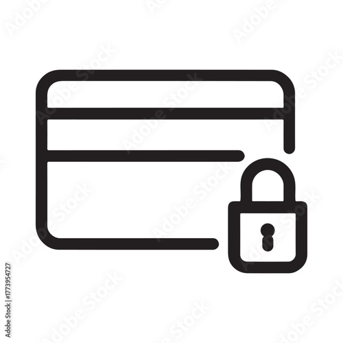 Secure Transaction: A visual representation of secure financial transactions, this image features a credit card juxtaposed with a padlock, symbolizing data security and secure online payments.