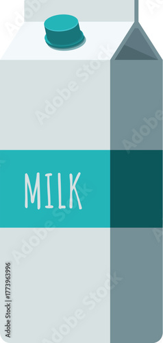 Carton of milk preserving its contents, ensuring quality and taste