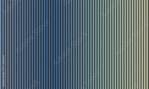 Seamless vertical lines in gradient shades of blue green and grey abstract background texture